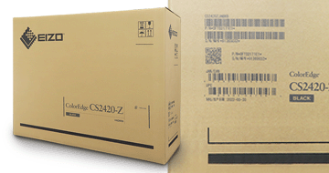 段ボールに印字された文字の画像