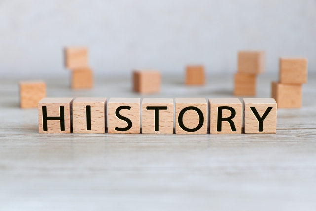 HISTORYの文字列
